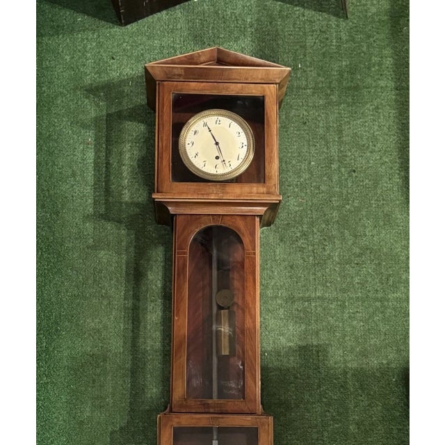 Laterndluhr Style Vienna Regulator Wall Clock by Josef Konvička, 1833 For Sale - Image 9 of 11