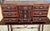 Wood Early 19th Century Spanish Walnut Bargueño Cabinet on Stand With Iron Stretcher For Sale - Image 7 of 17
