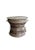2000 - 2009 Monumental Cast Bronze Rain Drum Side Table Sculptural Patinated Finish For Sale - Image 5 of 10