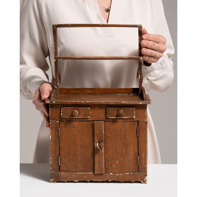 1900-1909 French Miniature Cabinet For Sale - Image 11 of 18