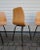 Black Mid-Century Plywood Chairs, 1960s, Set of 5 For Sale - Image 8 of 12