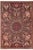 Mughal Art Inspired Pak-Persian Red/Brown Wool Rug - 9'1'' X 13'3'' For Sale - Image 9 of 9