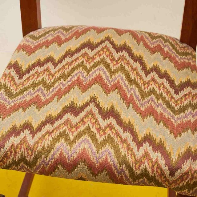Brown Spool Chairs in Wood, 1970s, Set of 6 For Sale - Image 8 of 11