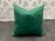 Contemporary Green Velvet Decorative Pillow Cover For Sale - Image 13 of 13