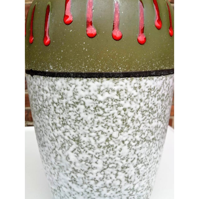 1960s Large Glazed Vase, 1960s For Sale - Image 5 of 7