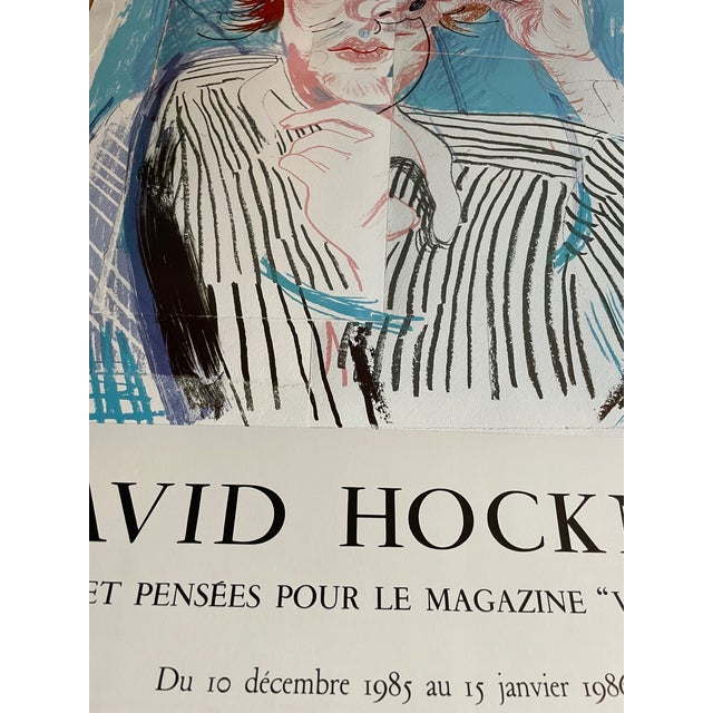 David Hockney, Images and Thoughts for Vogue Magazine, Paris, Print For Sale - Image 6 of 12