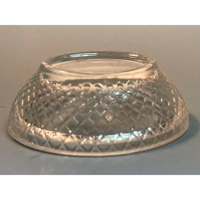 Transparent Vintage Glass Chicken Hen on Nest Salt Cellar Miniature Dish For Sale - Image 8 of 8