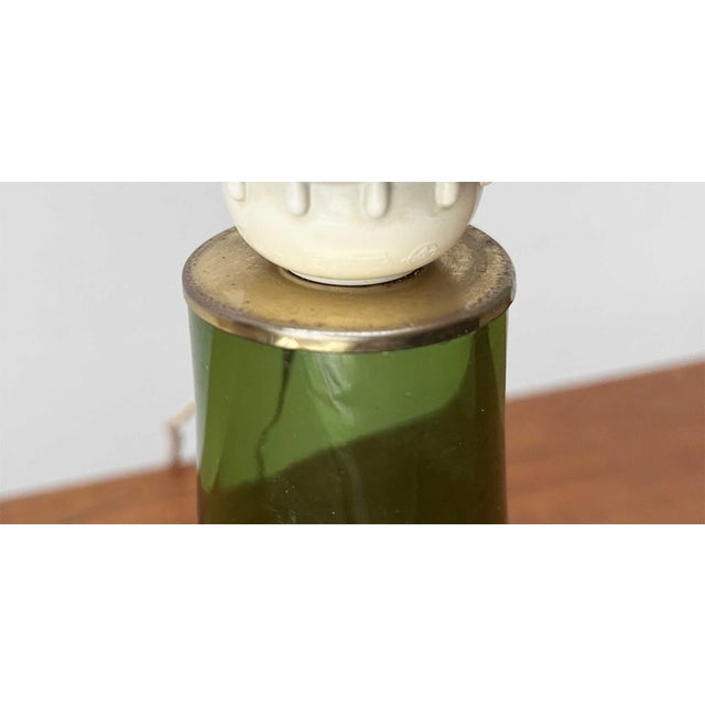 Mid-Century Danish Glass Table Lamp from Holmegaard, 1960s For Sale - Image 18 of 18