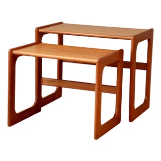 Nesting Tables from Salin Nyborg, 1960s, Set of 2 For Sale