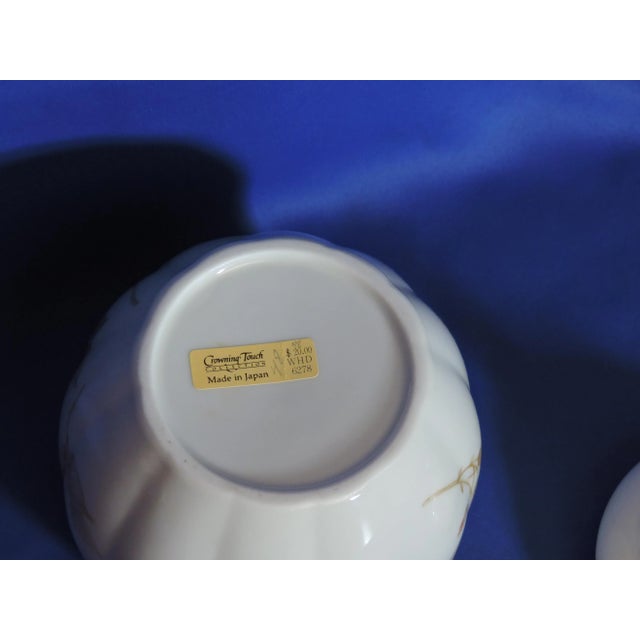 Wild Rose Biscuit Jar Circa 1980s For Sale - Image 10 of 11