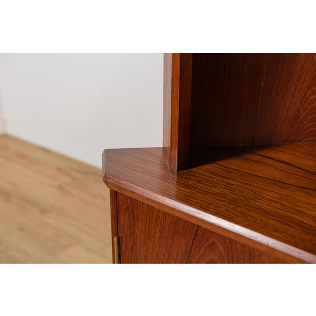 Mid-Century Corner Teak Cabinet, Denmark, 1960s For Sale - Image 10 of 15