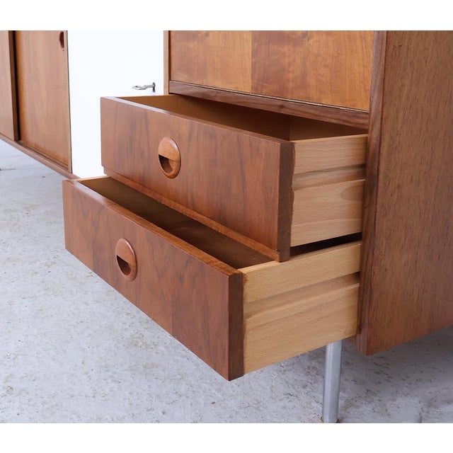 Vintage Walnut Sideboard by William Watting for Fristho, 1960s For Sale - Image 14 of 18