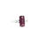 Traditional Natural Tourmaline White Sapphire Ring 7 14k W Gold 3.57 TCW Certified For Sale - Image 3 of 9