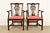 Stickley Georgian Carved Mahogany Armchairs, Pair For Sale - Image 15 of 15
