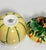 Saffron 1990s Pumpkin Shaped Lidded Bowl Fitz & Floyd Classics For Sale - Image 8 of 10