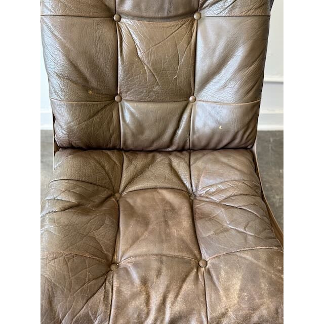 1970s "Falcon" Chair Attributed to Sigurd Ressell for Vatne Möbler For Sale - Image 10 of 11