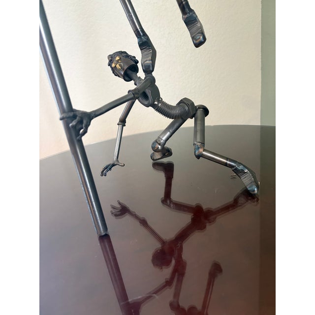 Mid 20th Century 22" Untitled Brutalist Basketball Dunk Sculpture Perfect for Man Cave or Sports Memorabilia Room For Sale - Image 9 of 9