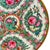 Late 20th Century Vintage Hand-Painted Rose Canton Brass Encased Bowl For Sale - Image 5 of 7