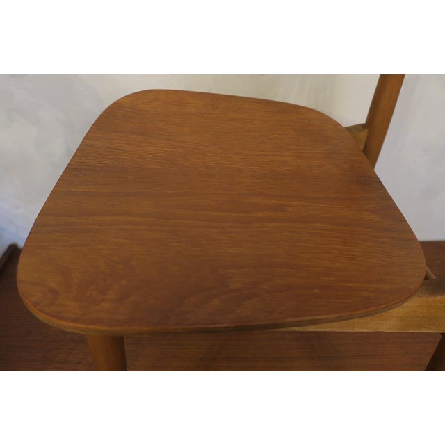 Brown Teak Butterfly Dining Chairs, 1960s, Set of 4 For Sale - Image 8 of 10
