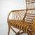 Rattan and Woven Cane Armchair, 1960s For Sale - Image 10 of 15