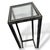 Vintage French Glass and Black Metal Plant Stand or Pedestal by Pierre Vandel, 1980s For Sale - Image 6 of 8