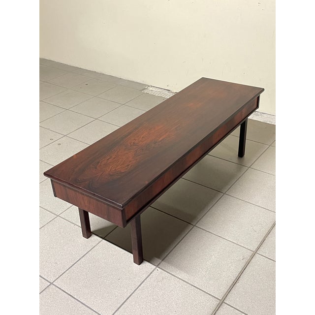 1960s Low Table with Three Integrated Drawers, 1960s For Sale - Image 5 of 18