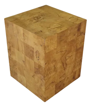 Mid 20th Century Attributed to Milo Baughman Burl Table