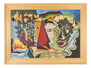 Irina Zdanko, The Races, Mixed Media, 1930s