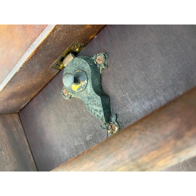 English George Ll Mahogany RectangularTripod Tilt Top Tea Table C.1790. For Sale - Image 12 of 13