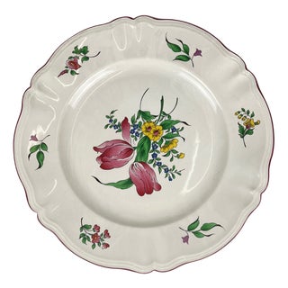 Réverbère Cake Plate from KG Lunéville, 1980s For Sale