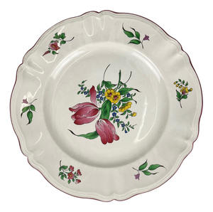 Réverbère Cake Plate from KG Lunéville, 1980s