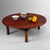 Mid-Century Modern Round Wooden Chabudai Low Table, Japan, 1930s For Sale - Image 3 of 12