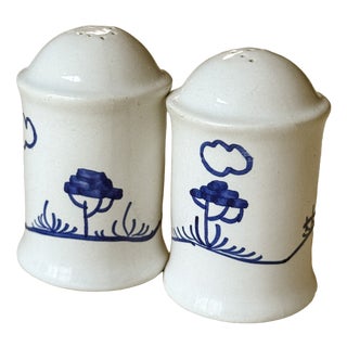Vintage Portuguese Folk Salt and Pepper Shakers, 1960s, Set of 2 For Sale