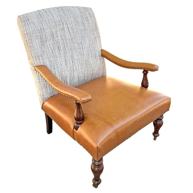 English 20th Century Howard & Sons Style Armchair For Sale - Image 3 of 15