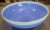 2002 Ipso Facto Art Glass Contemporary Style Two-Tone Blue Centerpiece Bowl For Sale - Image 4 of 6