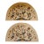 Pair of Large Crewel Work Wall Hangings For Sale