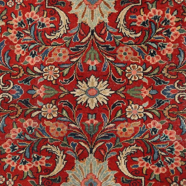 Middle Eastern Mahal Rug For Sale - Image 4 of 10