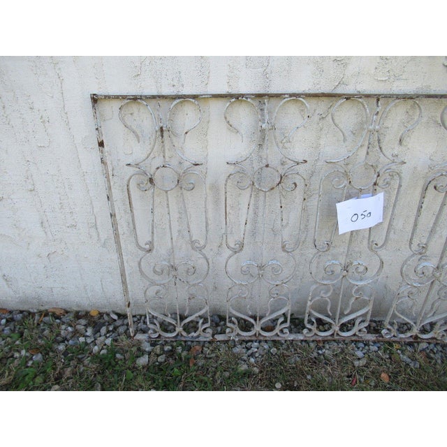 Antique Victorian Iron Gate | Chairish