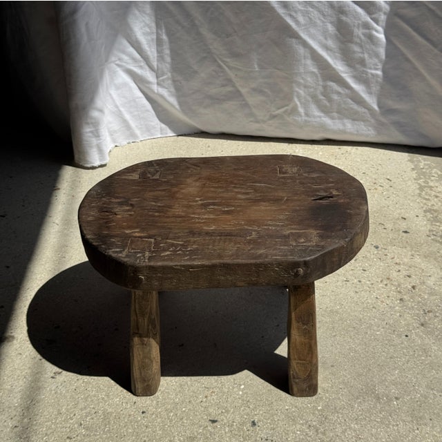 Small Stool in Teak For Sale - Image 14 of 18