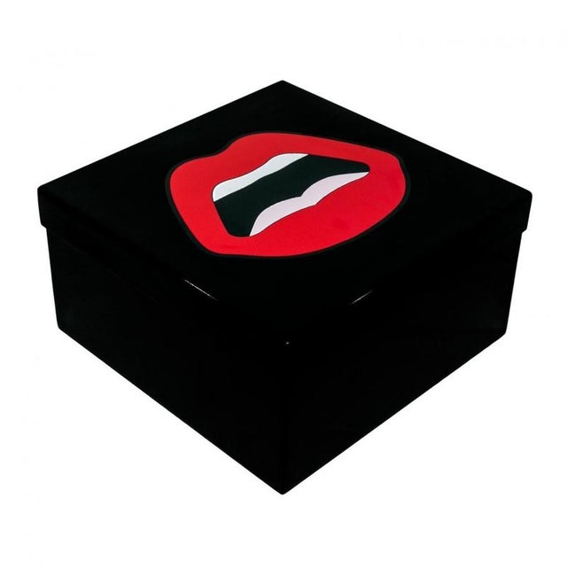 Contemporary Secrets Square Box in Powder-Coated Aluminum by Altreforme For Sale - Image 3 of 11