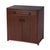 Modern Lark 31 in. W Rectangular Wood Accent Storage Cabinet with 1 Drawer and 2 Doors, Walnut For Sale - Image 3 of 11
