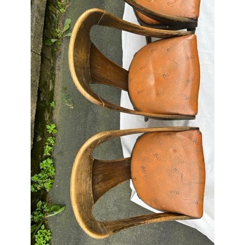 Jack Van Der Molen for Jamestown Lounge Co. Chairs Set of 4 For Sale - Image 6 of 16