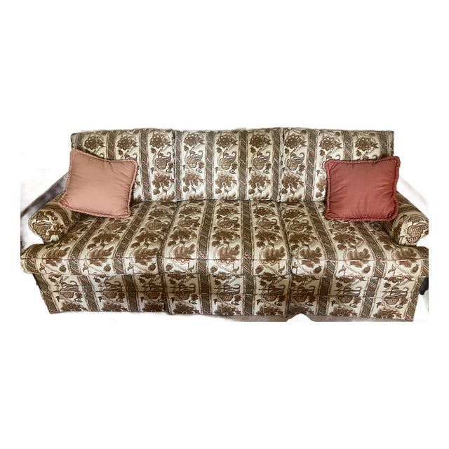 Vintage Ethan Allen Traditional Sofa - Excellent Vintage Condition For Sale