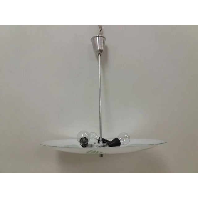 - Made in Czechoslovakia - Made of metal and glass - Fully functional - New cabling - Good, original condition. This piece...