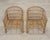 Tan Set of Six Rattan Lounge Chairs & Two Ottomans by Danny Ho Fong For Sale - Image 8 of 18