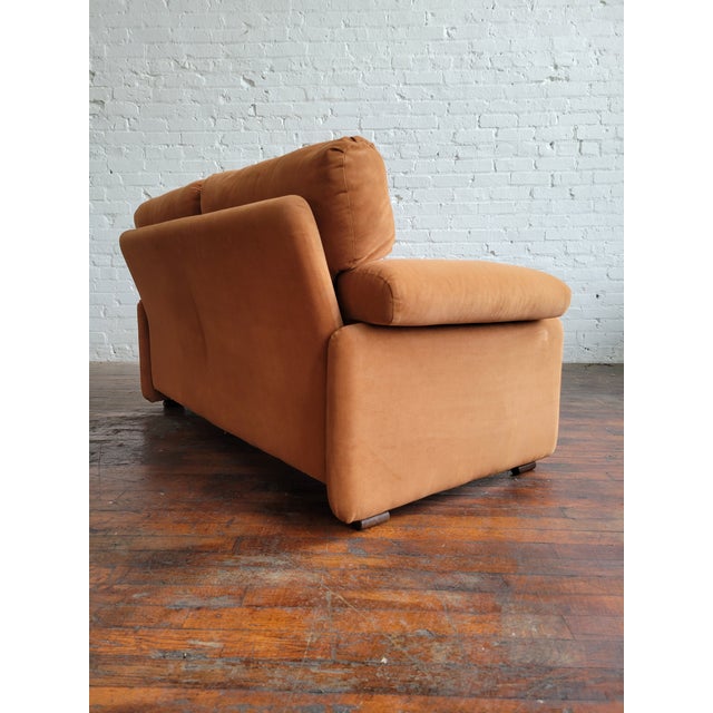 1970s Coronado Loveseat Attributed to Afra & Tobia Scarpa for B&b Italia For Sale In Raleigh - Image 6 of 13