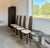 Round Pair of Hand-Welded Steel Rod Brutalist Tables, Set of Two, Tripod Legs For Sale - Image 4 of 17