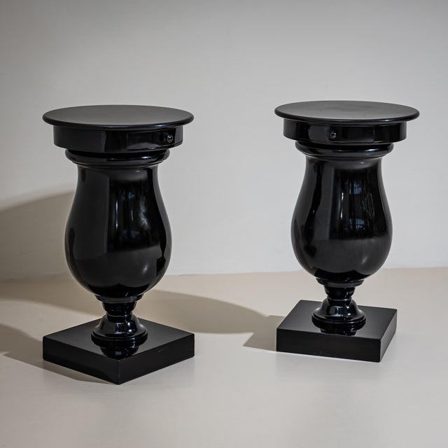 Pair of Side Tables, attributed to Giovanni Patrini, Italy, Mid-20th Century For Sale - Image 10 of 12
