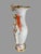 Antique Old Paris 2 Piece Bolted Porcelain Floral & Gilt Decorated Handled Vase For Sale - Image 4 of 9