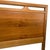 Mid-Century Walnut Headboard, Full Size, Sculptural Upper Detail For Sale In Philadelphia - Image 6 of 12